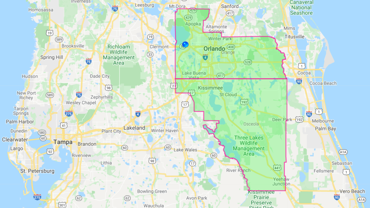 Poop Bandit Coverage Area Poop Bandit Coverage Area - Orange & Osceola Counties in Florida